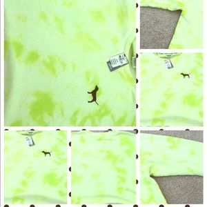 Pink yellow tie dye shirt (crop top) never worn.